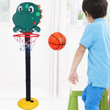 Maxbell Basketball Hoop Set Balls Playset Yard game for Office Outdoor Garden Dinosaur