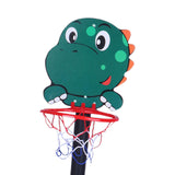 Maxbell Basketball Hoop Set Balls Playset Yard game for Office Outdoor Garden Dinosaur