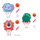 Maxbell Cartoon Board with Net and Ball Outdoor Indoor Game for Girls Boys Elephant