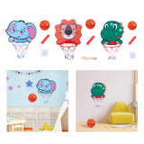 Maxbell Cartoon Board with Net and Ball Outdoor Indoor Game for Girls Boys Elephant
