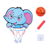 Maxbell Cartoon Board with Net and Ball Outdoor Indoor Game for Girls Boys Elephant