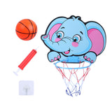 Maxbell Cartoon Board with Net and Ball Outdoor Indoor Game for Girls Boys Elephant