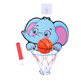 Maxbell Cartoon Board with Net and Ball Outdoor Indoor Game for Girls Boys Elephant