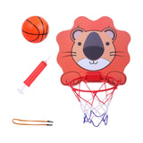 Maxbell Cartoon Board with Net and Ball Outdoor Indoor Game for Girls Boys Lion