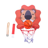 Maxbell Cartoon Board with Net and Ball Outdoor Indoor Game for Girls Boys Lion