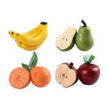 Maxbell Lifelike Food Model Photo Props Kitchen Playset for Home Prechool Ornaments Fruits