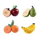 Maxbell Lifelike Food Model Photo Props Kitchen Playset for Home Prechool Ornaments Fruits