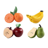 Maxbell Lifelike Food Model Photo Props Kitchen Playset for Home Prechool Ornaments Fruits