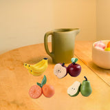 Maxbell Lifelike Food Model Photo Props Kitchen Playset for Home Prechool Ornaments Fruits