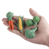 Maxbell Lifelike Food Model Photo Props Kitchen Playset for Home Prechool Ornaments Vegetable