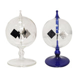 Maxbell Solar Power Crookes Radiometer Home Desk Spinning Vanes Decor Clear