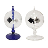 Maxbell Solar Power Crookes Radiometer Home Desk Spinning Vanes Decor Clear