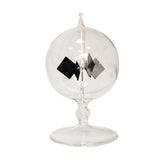 Maxbell Solar Power Crookes Radiometer Home Desk Spinning Vanes Decor Clear