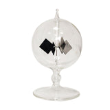 Maxbell Solar Power Crookes Radiometer Home Desk Spinning Vanes Decor Clear
