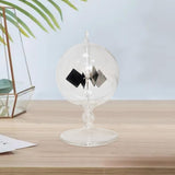 Maxbell Solar Power Crookes Radiometer Home Desk Spinning Vanes Decor Clear
