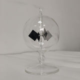 Maxbell Solar Power Crookes Radiometer Home Desk Spinning Vanes Decor Clear