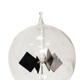 Maxbell Solar Power Crookes Radiometer Home Desk Spinning Vanes Decor Clear