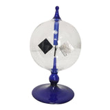 Maxbell Solar Power Crookes Radiometer Home Desk Spinning Vanes Decor Blue