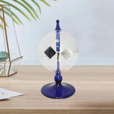 Maxbell Solar Power Crookes Radiometer Home Desk Spinning Vanes Decor Blue