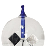 Maxbell Solar Power Crookes Radiometer Home Desk Spinning Vanes Decor Blue