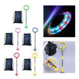 Maxbell Ankle Skip Ball Colorful Light for Children Toddler Boys Girls Green