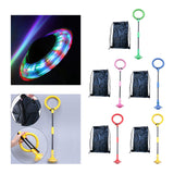 Maxbell Ankle Skip Ball Colorful Light for Children Toddler Boys Girls Green