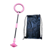 Maxbell Ankle Skip Ball Colorful Light for Children Toddler Boys Girls Pink