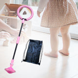 Maxbell Ankle Skip Ball Colorful Light for Children Toddler Boys Girls Pink