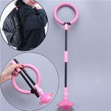 Maxbell Ankle Skip Ball Colorful Light for Children Toddler Boys Girls Pink