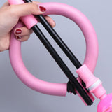 Maxbell Ankle Skip Ball Colorful Light for Children Toddler Boys Girls Pink