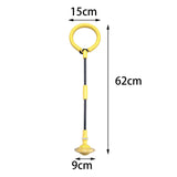 Maxbell Ankle Skip Ball Colorful Light for Children Toddler Boys Girls Yellow