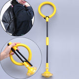 Maxbell Ankle Skip Ball Colorful Light for Children Toddler Boys Girls Yellow
