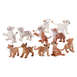 Maxbell 11Pcs Simulation Animal Model Toy Mini DIY Crafts for Home Birthday Supplies