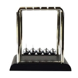 Maxbell Newtons Cradle Balance Balls with Wooden Stand for Desk Office Decoration S