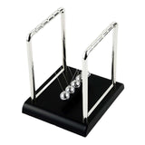 Maxbell Newtons Cradle Balance Balls with Wooden Stand for Desk Office Decoration S