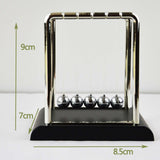 Maxbell Newtons Cradle Balance Balls with Wooden Stand for Desk Office Decoration S