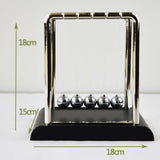 Maxbell Newtons Cradle Balance Balls with Wooden Stand for Desk Office Decoration L