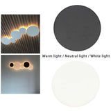Maxbell Wall Lamp Wall Sconce Decoration Wall Mounted for Bedroom Porch Hallway Warm Lights Black