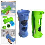 Maxbell Snowball Launcher Snowball Thrower Snowball Fighting Toy for Outdoor Adults Green