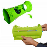Maxbell Snowball Launcher Snowball Thrower Snowball Fighting Toy for Outdoor Adults Green