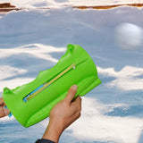 Maxbell Snowball Launcher Snowball Thrower Snowball Fighting Toy for Outdoor Adults Green