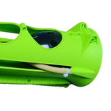 Maxbell Snowball Launcher Snowball Thrower Snowball Fighting Toy for Outdoor Adults Green