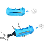 Maxbell Snowball Launcher Snowball Thrower Snowball Fighting Toy for Outdoor Adults Dark blue