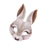 Maxbell Easter Rabbit Mask Cosplay Costume Props Novelty for Fancy Dress Carnival White