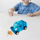 Maxbell Mini Desktop Cleaning Car Desk Gift Dust Cleaning Tool Portable Office Cute Blue