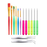 Maxbell 14 Pieces Multipurpose Cake Decorating Tools DIY Tool for Baking Birthday