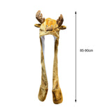 Maxbell Lovely Animal Plush Hat Photograph Prop for Festival Party Favors Cosplay Elk