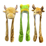 Maxbell Lovely Animal Plush Hat Photograph Prop for Festival Party Favors Cosplay Elk