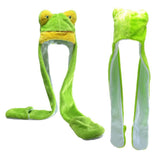 Maxbell Lovely Animal Plush Hat Photograph Prop for Festival Party Favors Cosplay Frog