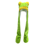 Maxbell Lovely Animal Plush Hat Photograph Prop for Festival Party Favors Cosplay Frog